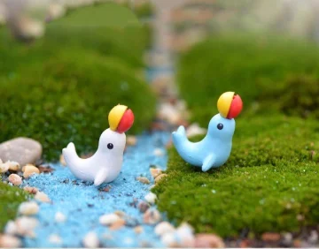10Pcs/Hedgehog and Cows/Cute A - Bonsai Garden Art review and price
