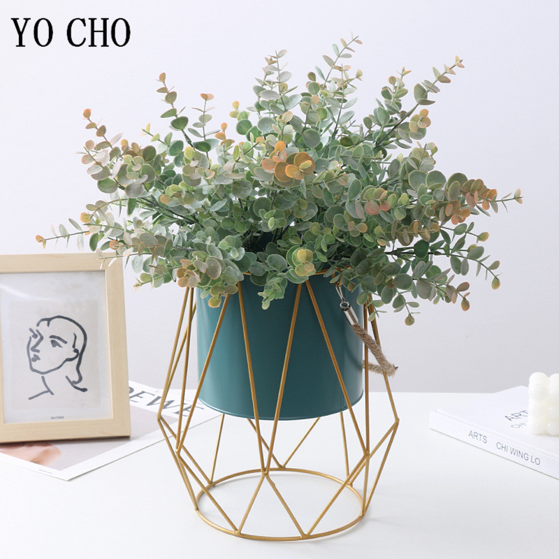 5 Fork/Bunch Silk Eucalyptus L - Bonsai Garden Art review and price