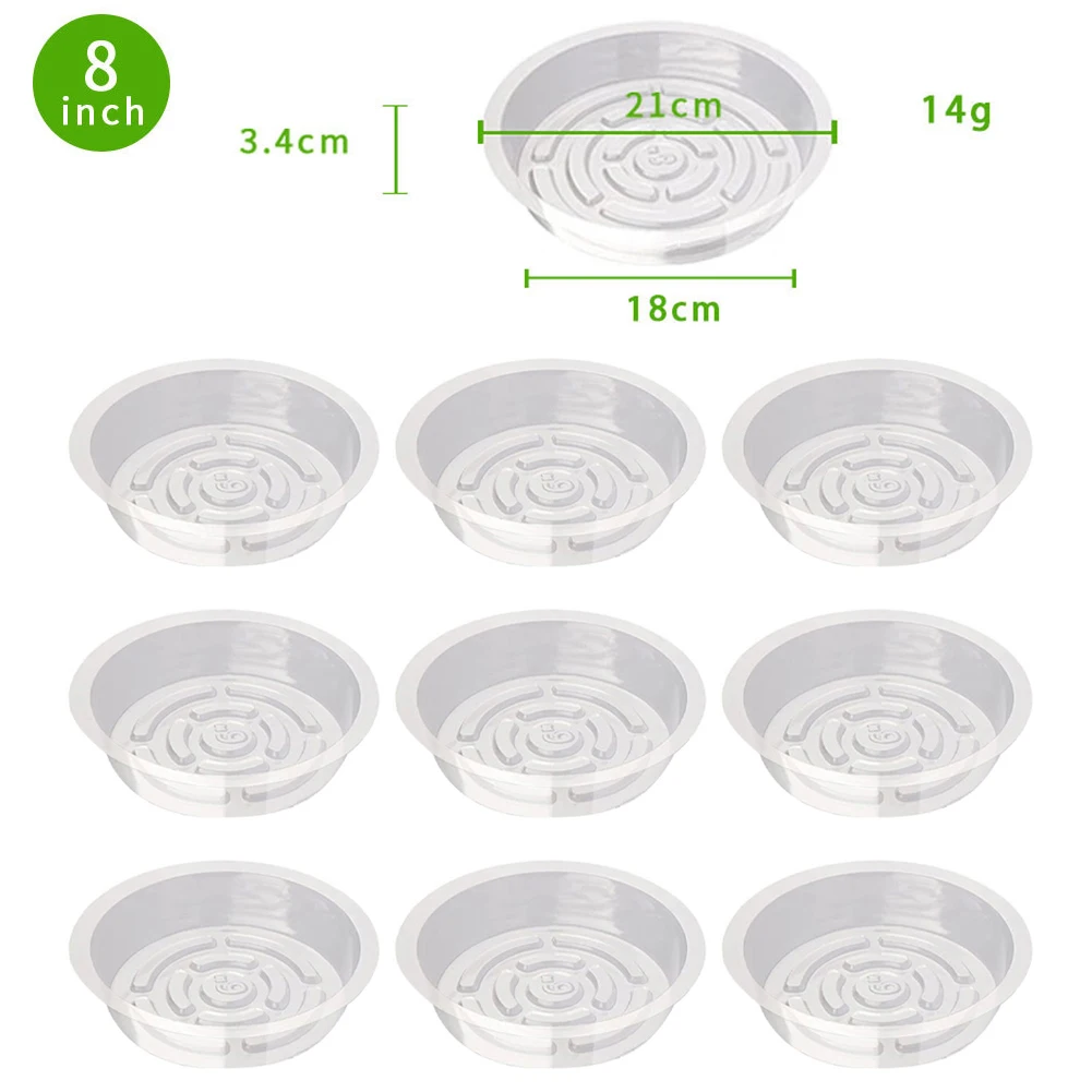 10/24pcs Plastic Plant Saucer  - Drip Tray Saucer review and price