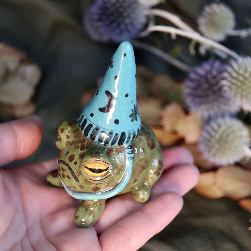 Cute Frog Statues for Garden W - Bonsai Garden Art review and price