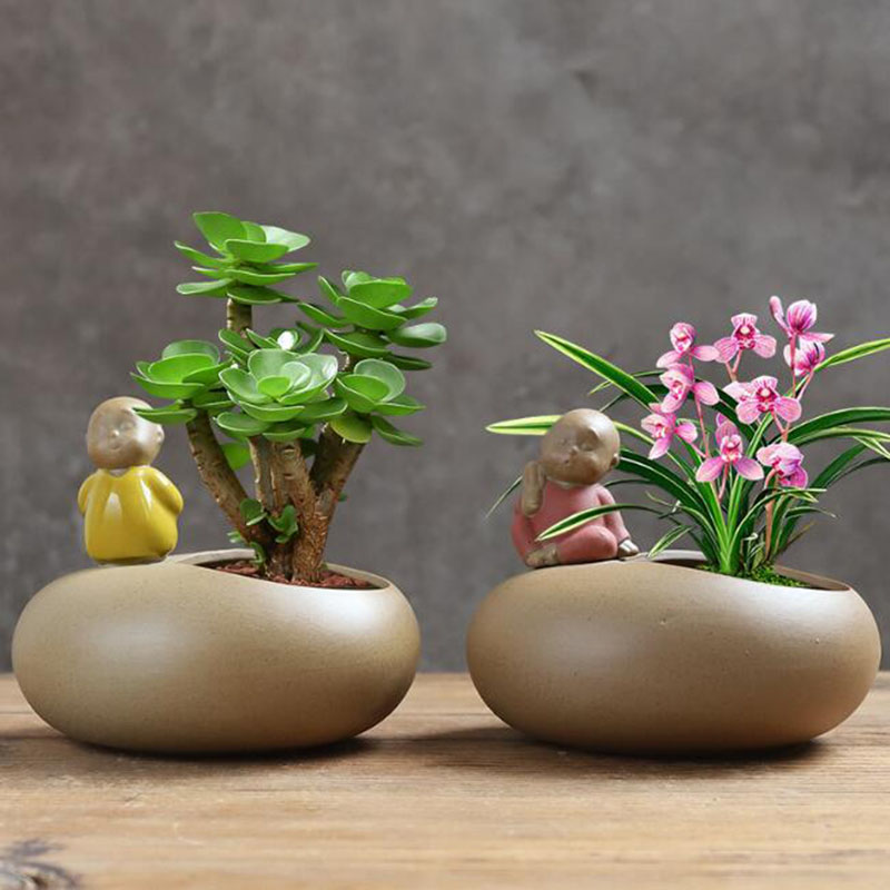Chinese Style Retro Ceramic Mo - Bonsai Garden Art review and price