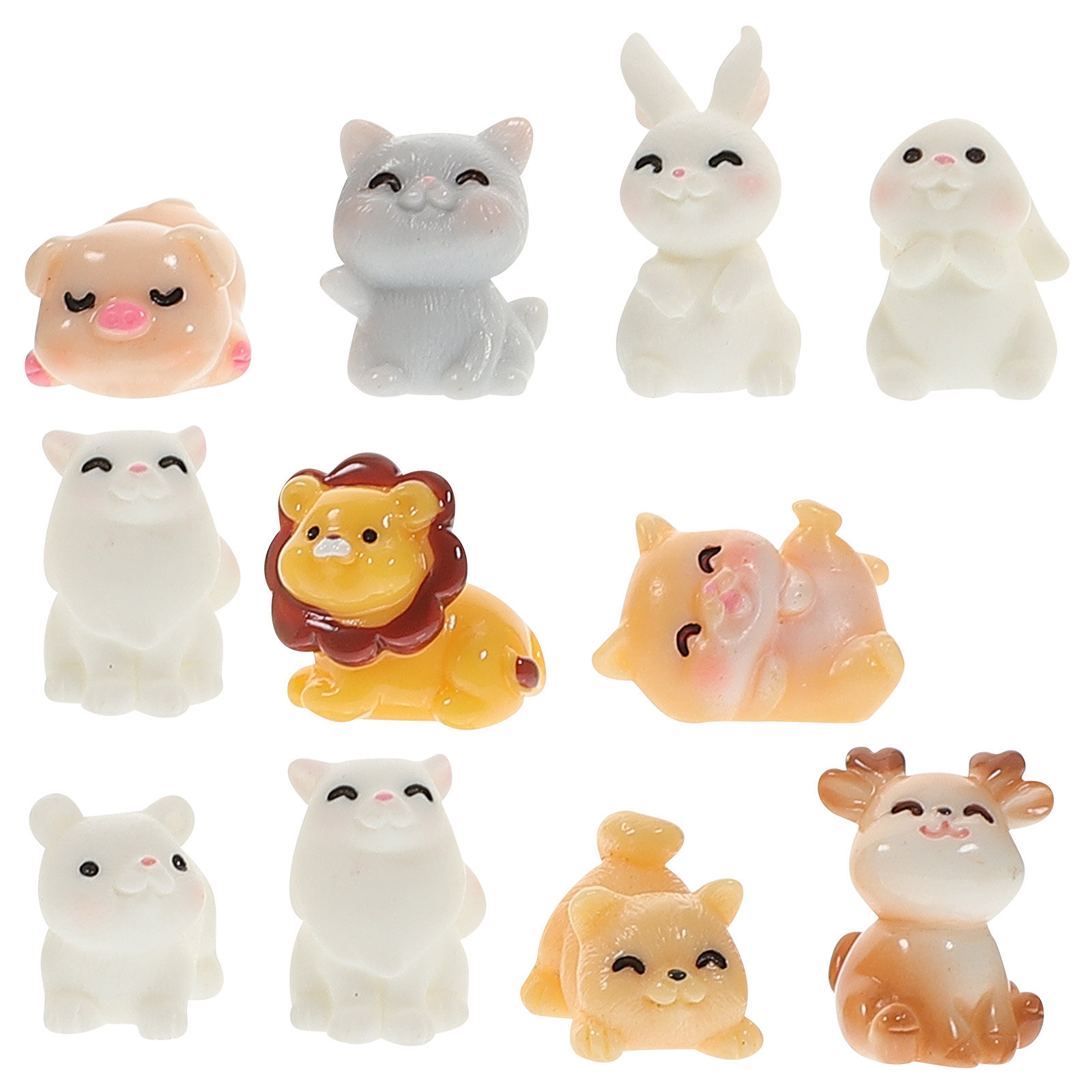 11Pcs Mini Animal Resin Orname - Bonsai Garden Landscape Design review and price