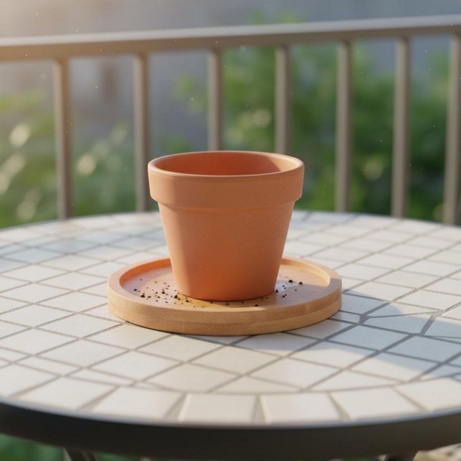 Bamboo Wood Industrial Tray Pl - Drip Tray Saucer review and price
